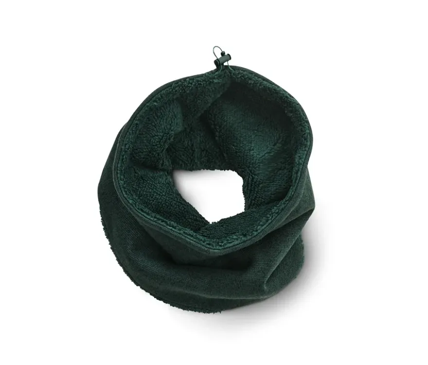 Strickfleece-Schlauchschal, grün