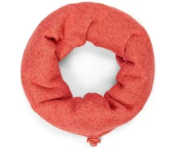 Strickfleece-Schlauchschal, orange