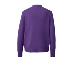 Strickjacke mit Wolle, lila