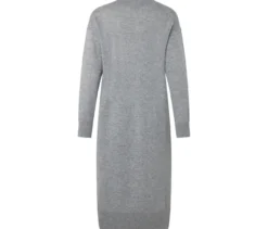 Strickkleid mit Cashmere, grau