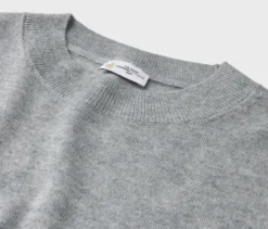 Strickkleid mit Cashmere, grau