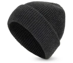 Strickmütze, anthrazit