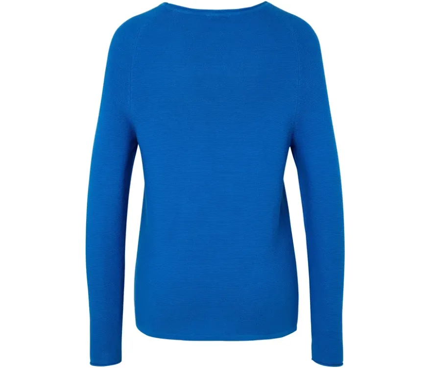 Strickpullover, blau