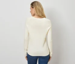 Strickpullover, creme