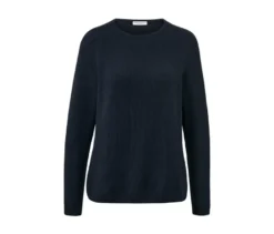 Strickpullover, dunkelblau