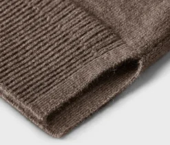 Strickpullover mit Polokragen