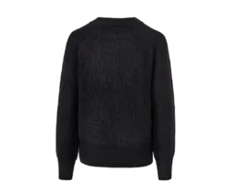 Strickpullover, schwarz