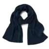 Strickschal, navyblau