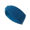 Strick-Stirnband, blau
