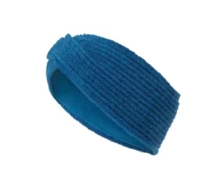 Strick-Stirnband, blau