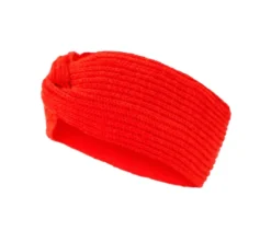 Strick-Stirnband, orange