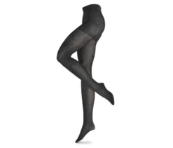Strickstrumpfhose mit Struktur