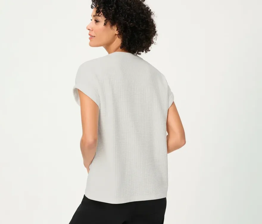 Strukturiertes Olsen Shirt mit Knöpfen