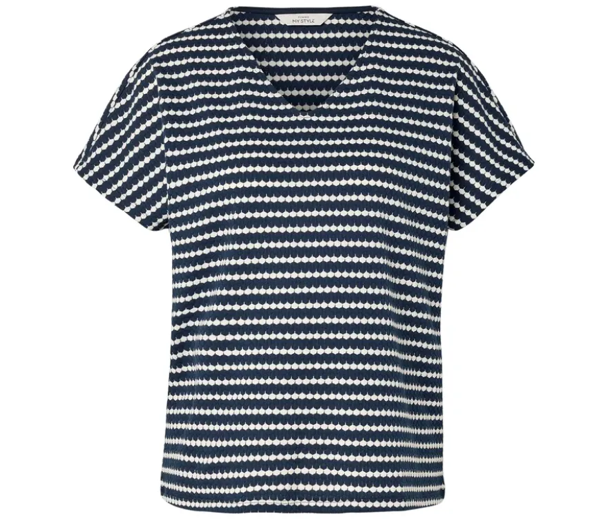 Strukturiertes Shirt