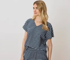 Strukturiertes Shirt