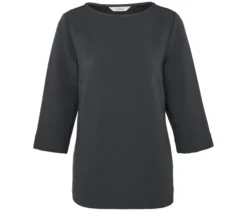Strukturiertes Shirt, anthrazit