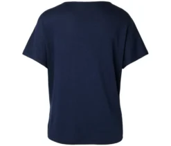 Strukturiertes Shirt, dunkelblau
