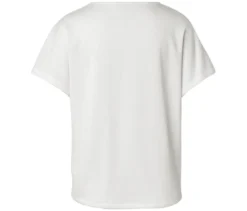 Strukturiertes Shirt, weiß