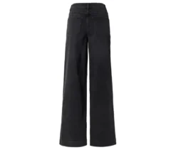 Super Wide Jeans ‒ Fit »Lexi«, black washed denim