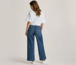 Super Wide Jeans ‒ Fit »Lexi«, mid blue denim