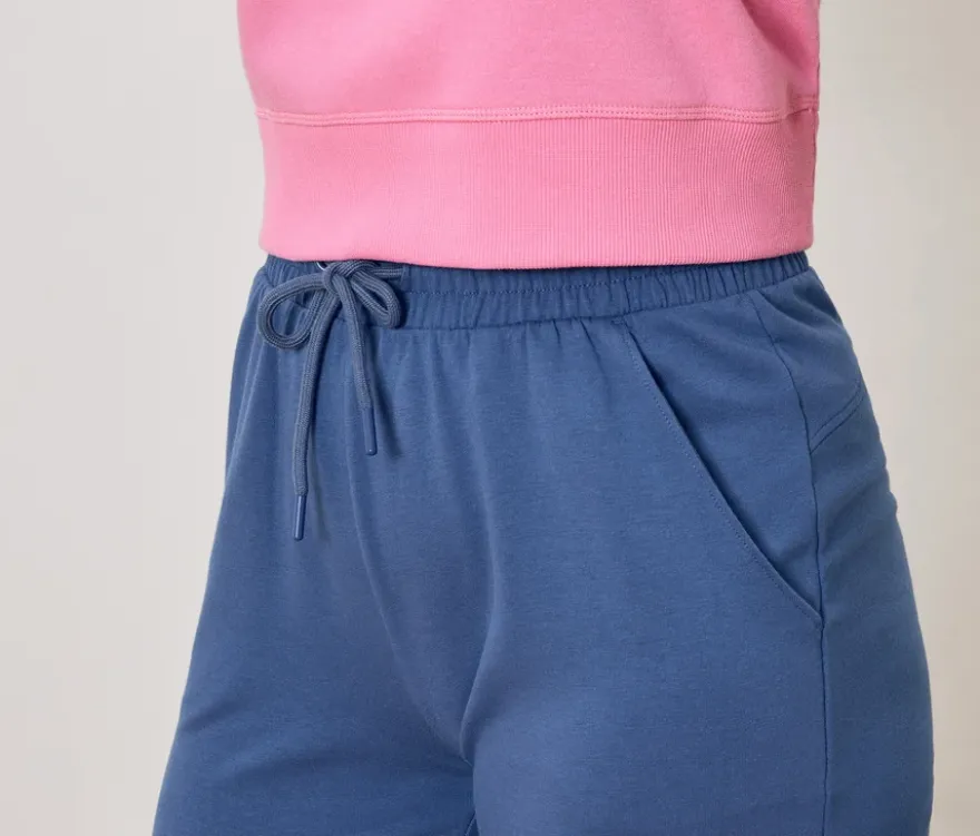 Sweathose, blau
