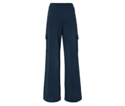 Sweathose mit Cargo-Taschen, dunkelblau