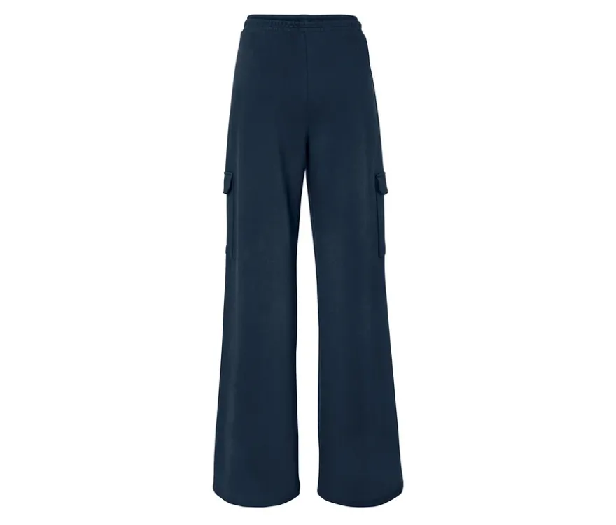 Sweathose mit Cargo-Taschen, dunkelblau