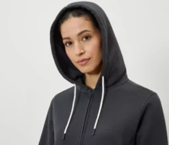 Sweatjacke, anthrazit