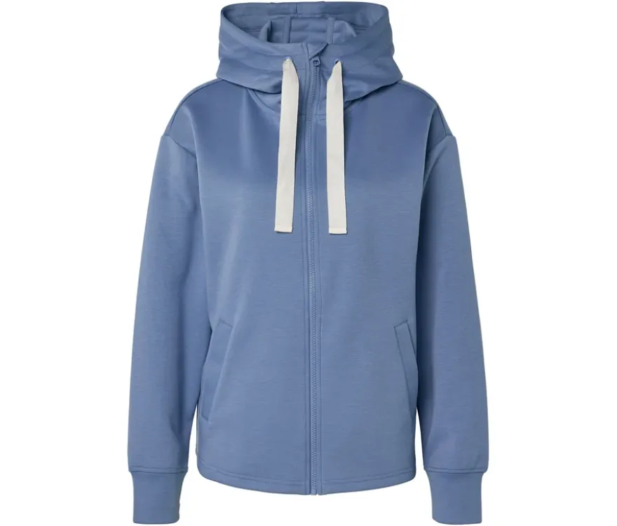 Sweatjacke, hellblau