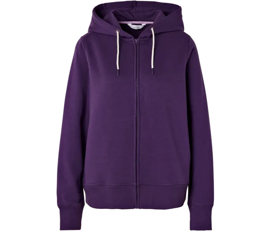 Sweatjacke, lila