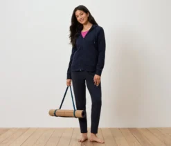 Sweatjacke, navy