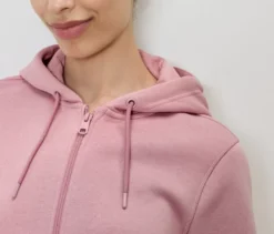 Sweatjacke, rosa