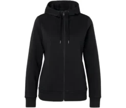 Sweatjacke, schwarz