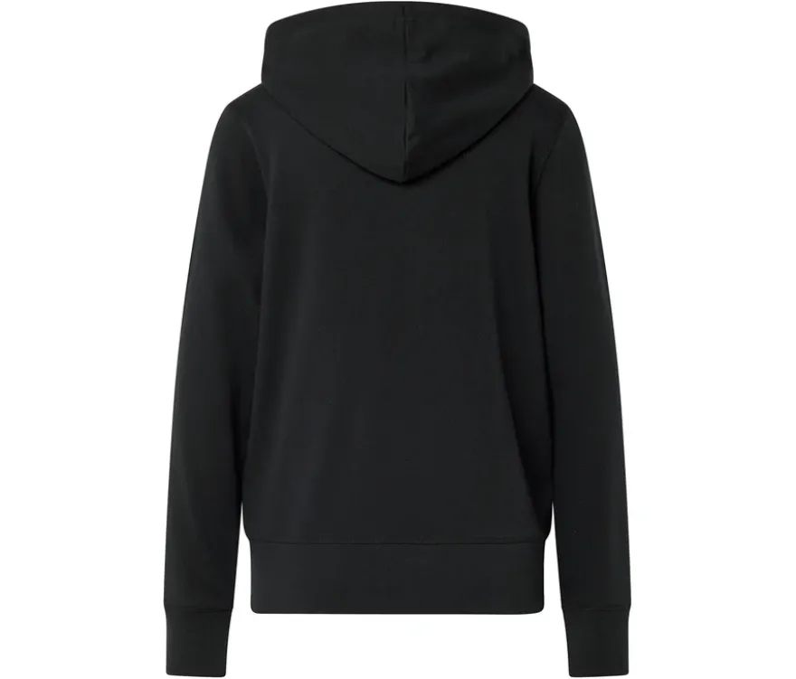 Sweatjacke, schwarz