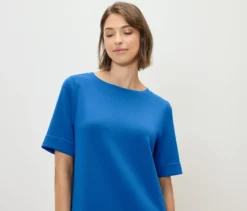 Sweatkleid, kobaltblau
