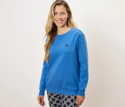 Sweatshirt, blau