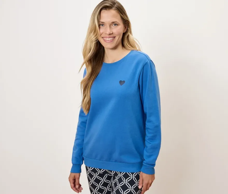 Sweatshirt, blau