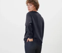 Sweatshirt, dunkelblau