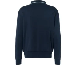 Sweatshirt mit Polokragen