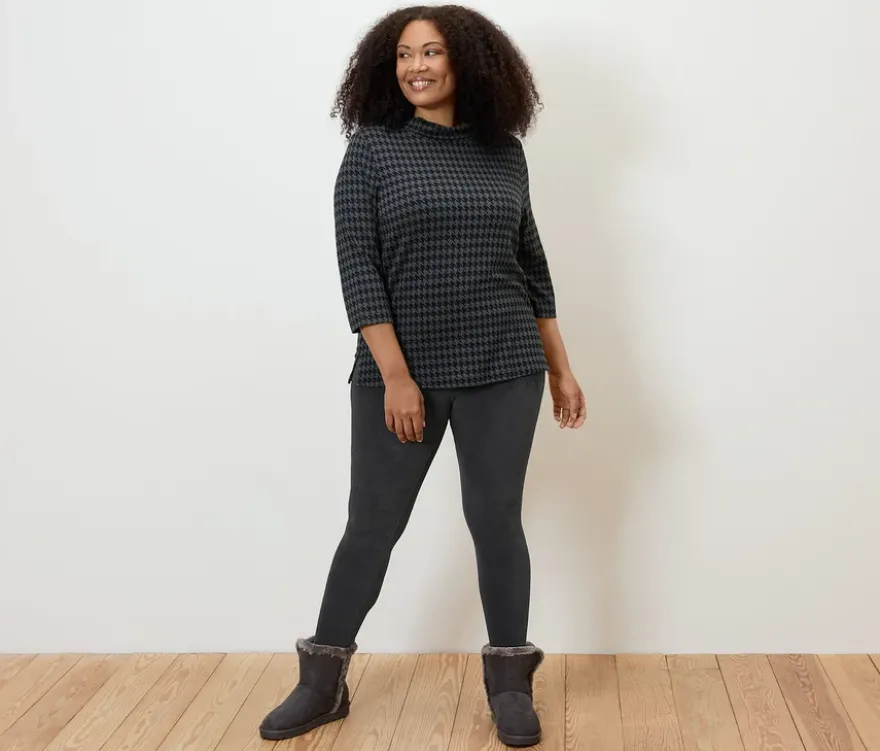 Sweatshirt mit Stehkragen