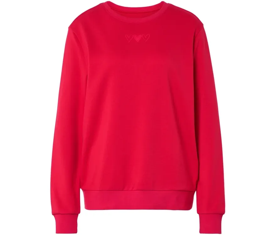 Sweatshirt, rot