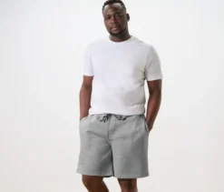 Sweatshorts, hellgrau