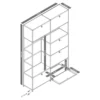 Systemschrank Metall »CN3«, grau