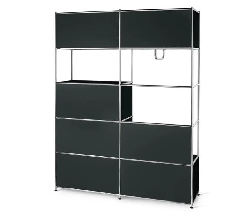 Systemschrank Metall »CN3«, schwarz