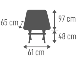 Tambu Campingstuhl »BATASA COMFORT«