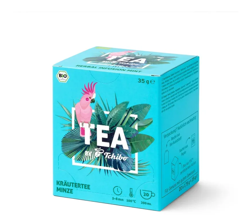 TEA by Tchibo Bio Kräutertee Minze - 20