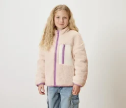Teddyfleece-Jacke