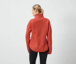 Teddyfleece-Jacke, orange