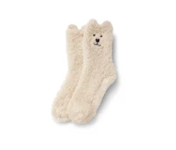Teddy-Kuschelsocken