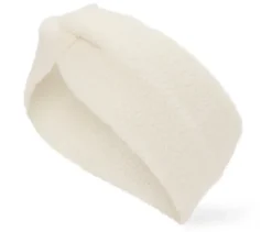 Teddy-Stirnband, cremeweiß